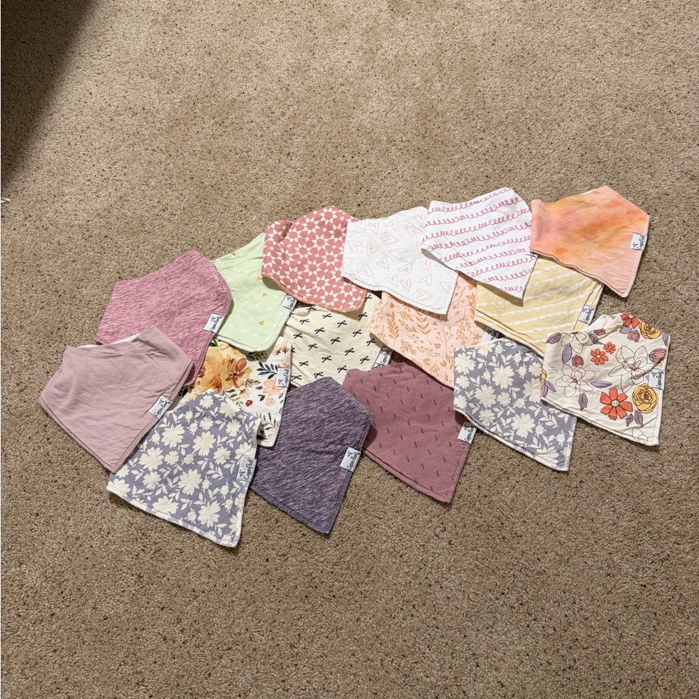 Copper Pearl Girls Bandana Bibs Bundle